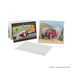 Papeterie Moulinsart Tintin - Carte pop-up "Oreille Cassée"