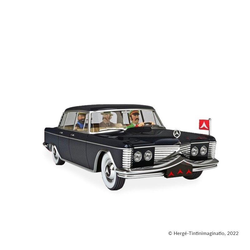 Véhicule Moulinsart Tintin - La Limousine officielle (Echelle 1/24)