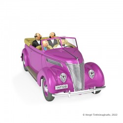 Véhicule Moulinsart Tintin - Le cabriolet des Dupondt (Echelle 1/24)
