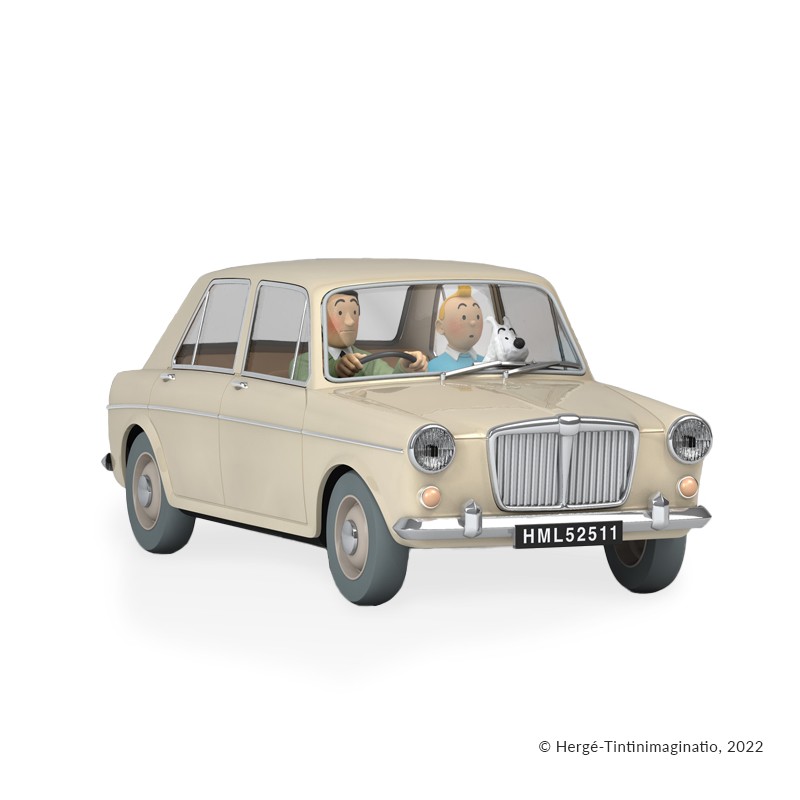 Véhicule Moulinsart Tintin - La MG de l'auto-stop (Echelle 1/24)