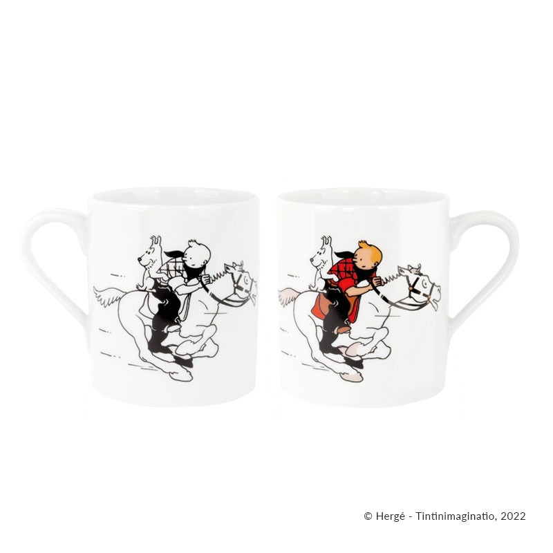 Moulinsart Tintin - Mug Tintin "Amérique" colorisé