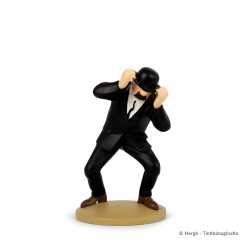 Figurine Moulinsart Tintin - Dupont au chapeau (12 cm)