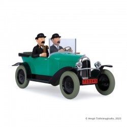 Véhicule Moulinsart Tintin - La Citroën 5CV des Dupondts (Echelle 1/12)