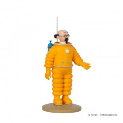 Figurine Moulinsart Tintin - Tournesol Cosmonaute (12 cm)