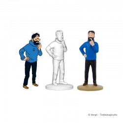 Figurine Moulinsart Tintin - Haddock dubitatif (12 cm)
