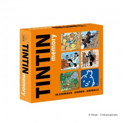 Jeu Moulinsart Tintin - Jeu de mémoire (Animaux)