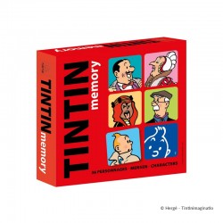 Jeu Moulinsart Tintin -Jeu de mémoire (Personnages)
