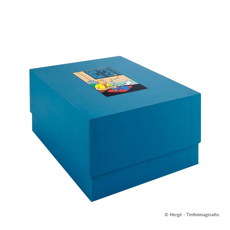 47002 TINTINIMAGINATIO ☆ Hergé ☆ Tintin prenant le thé ☰ EUR 235,00 - FR