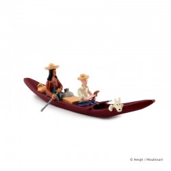 Pixi Moulinsart Tintin - Tintin et Milou en pirogue