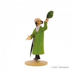 Figurine Moulinsart Tintin - Tournesol saluant au chapeau (12 cm)