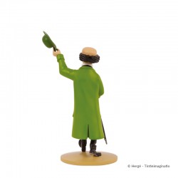Figurine Moulinsart Tintin - Tournesol saluant au chapeau (12 cm)