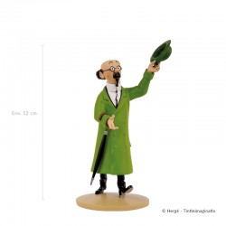 Figurine Moulinsart Tintin - Tournesol saluant au chapeau (12 cm)