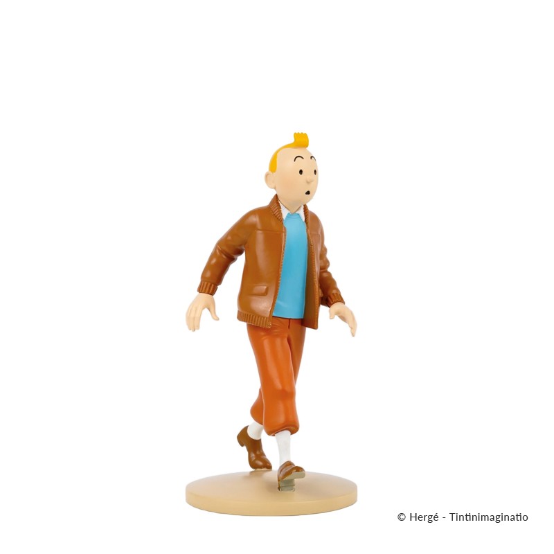 Figurine Moulinsart Tintin - Tintin en veste aviateur (12 cm)