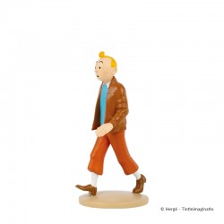 Figurine Moulinsart Tintin - Tintin en veste aviateur (12 cm)