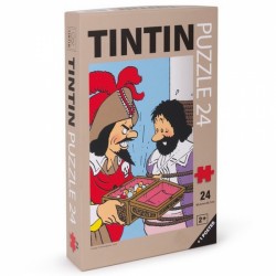 Puzzle Moulinsart Tintin - Trésor Rackham le Rouge (24 pièces)