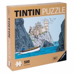 Puzzle Moulinsart Tintin - Barque Ile Noire (500 pièces)
