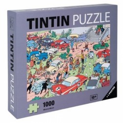 Puzzle Moulinsart Tintin - Rallye de Moulinsart (1000 pièces)