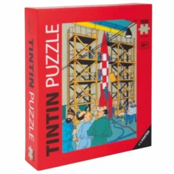 Puzzle Moulinsart Tintin - Fusée XFLR-6 (1000 pièces)