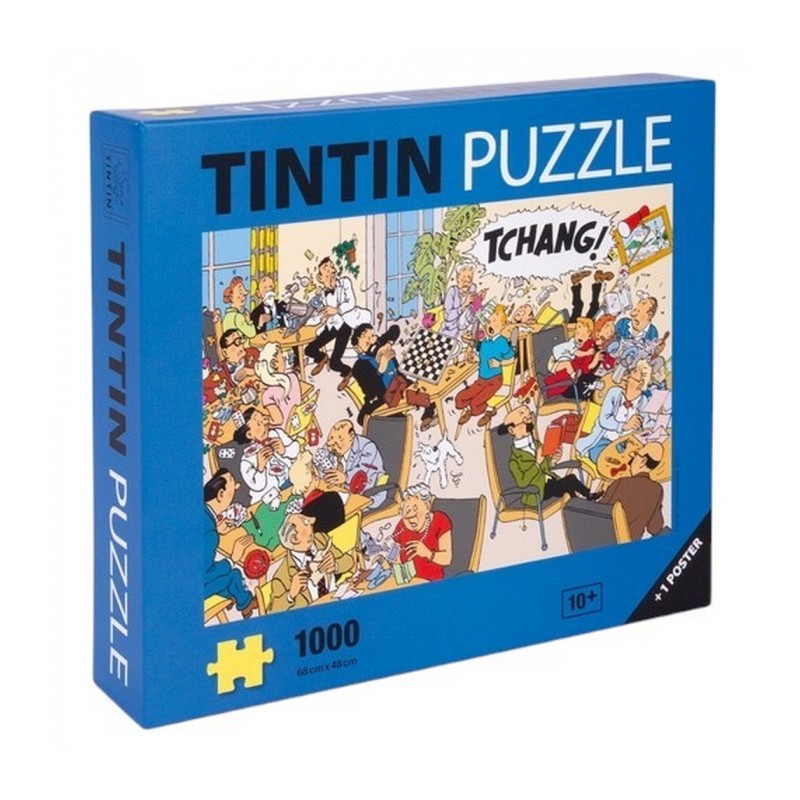 Puzzle Moulinsart Tintin - TCHANG! (1000 pièces) Puzzle Moulinsart Tintin - TCHANG! (1000 pièces)