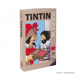 Puzzle Moulinsart Tintin - Trésor Rackham le Rouge (24 pièces)