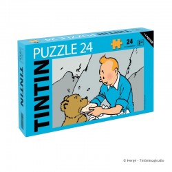 Puzzle Moulinsart Tintin - Tintin Ourson (24 pièces)
