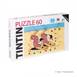 Puzzle Moulinsart Tintin - Dupond & Dupont Désert (60 pièces)