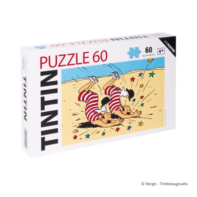Puzzle Moulinsart Tintin - Dupond & Dupont Désert (60 pièces) Puzzle Moulinsart Tintin - Dupond & Dupont Désert (60 pièces)