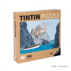 Puzzle Moulinsart Tintin - Barque Ile Noire (500 pièces)