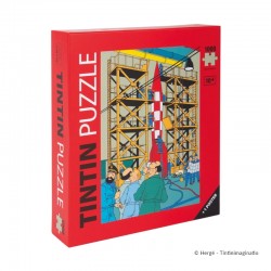 Puzzle Moulinsart Tintin - Fusée XFLR-6 (1000 pièces)