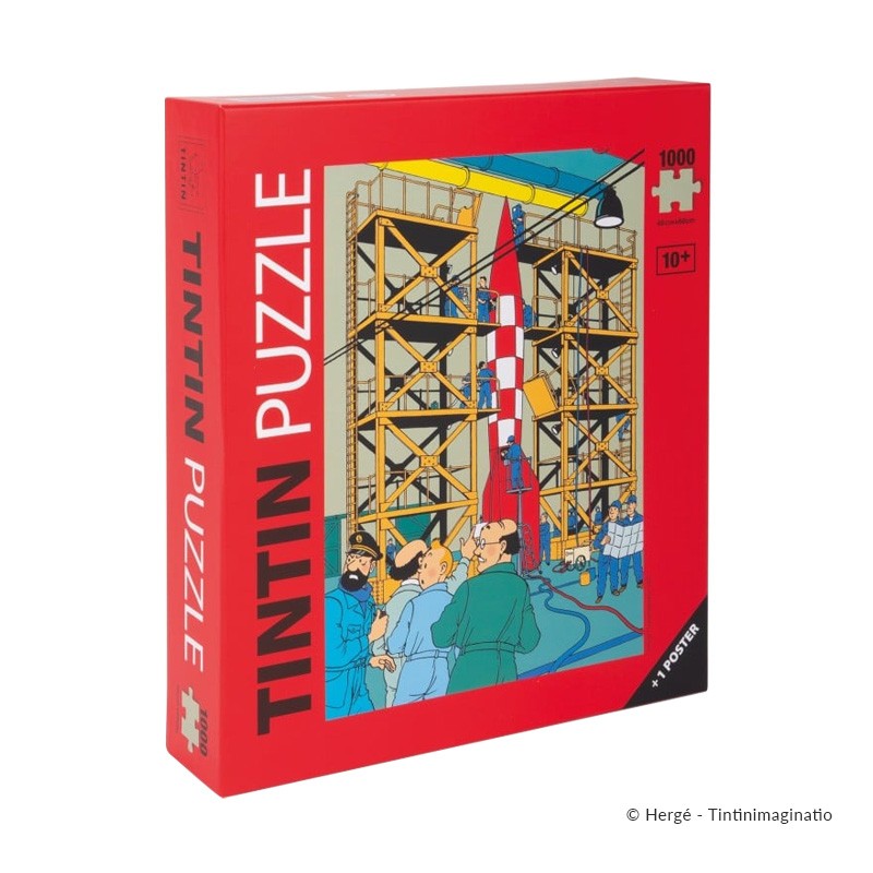 Puzzle Moulinsart Tintin - Fusée XFLR-6 (1000 pièces) Puzzle Moulinsart Tintin - Fusée XFLR-6 (1000 pièces)