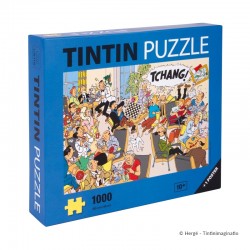Puzzle Moulinsart Tintin - TCHANG! (1000 pièces)