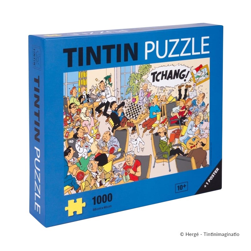 Puzzle Moulinsart Tintin - TCHANG! (1000 pièces) Puzzle Moulinsart Tintin - TCHANG! (1000 pièces)