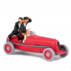Véhicule Moulinsart Tintin - Le bolide rouge des Cigares du Pharaon (Echelle 1/14)