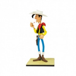 LMZ Morris Lucky Luke - Lucky Luke allumant sa cigarette
