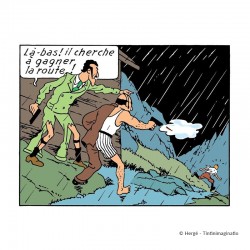 Figurine Moulinsart Tintin - Alonzo Perez (12 cm)