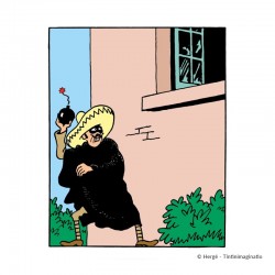 Figurine Moulinsart Tintin - Caporal Diaz (12 cm)