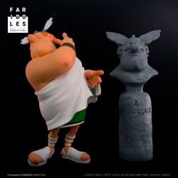 Fariboles Uderzo Astérix - Aplusbegalix et sa statue