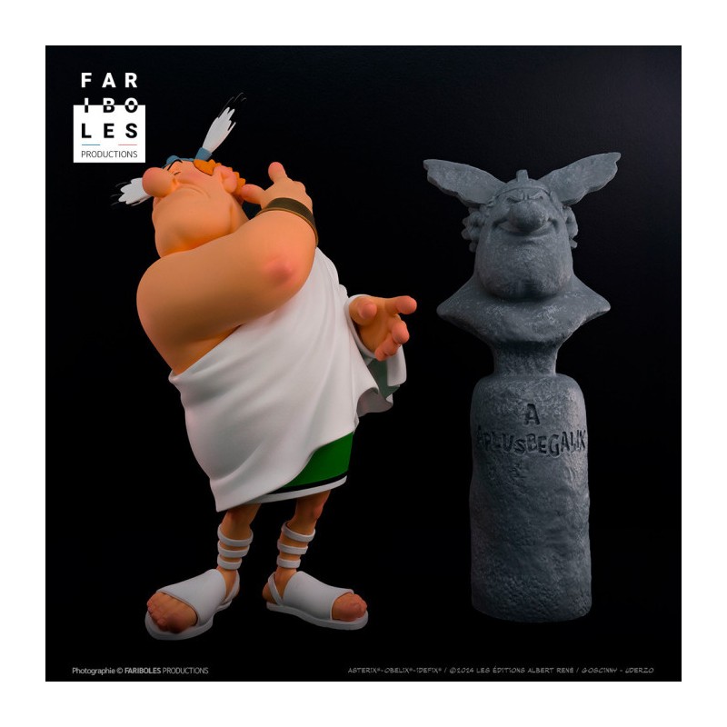 Fariboles Uderzo Astérix - Aplusbegalix et sa statue Fariboles Uderzo Astérix - Aplusbegalix et sa statue