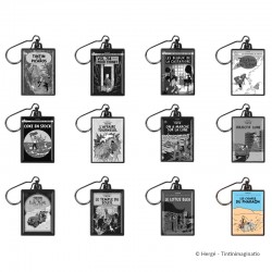 Moulinsart Tintin - Porte-clefs métal Cigares colorisé Moulinsart Tintin - Porte-clefs métal Cigares colorisé