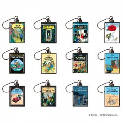 Moulinsart Tintin - Porte-clefs métal Cigares colorisé Moulinsart Tintin - Porte-clefs métal Cigares colorisé