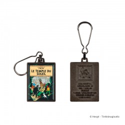 Moulinsart Tintin - Porte-clefs métal Temple du Soleil