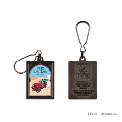 Moulinsart Tintin - Porte-clefs métal Or Noir