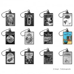 Moulinsart Tintin - Porte-clefs métal Objectif Lune Moulinsart Tintin - Porte-clefs métal Objectif Lune