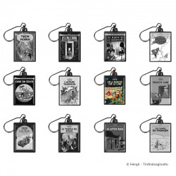 Moulinsart Tintin - Porte-clefs métal On a marché sur la Lune Moulinsart Tintin - Porte-clefs métal On a marché sur la Lune