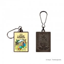 Moulinsart Tintin - Porte-clefs métal Affaire Tournesol