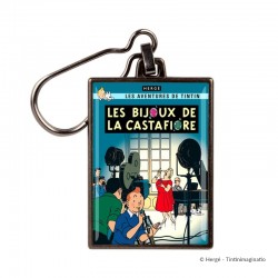 Moulinsart Tintin - Porte-clefs métal Bijoux Castafiore Moulinsart Tintin - Porte-clefs métal Bijoux Castafiore