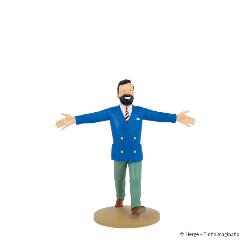 Figurine Moulinsart Tintin - Haddock veston Bleu Bijoux (12 cm) Figurine Moulinsart Tintin - Haddock veston Bleu Bijoux (12 cm)