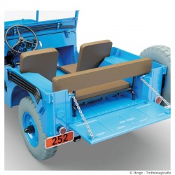 Véhicule Moulinsart Tintin - Jeep Bleue Objectif Lune 1:8ème