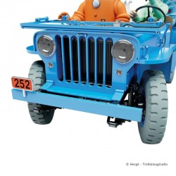 Véhicule Moulinsart Tintin - Jeep Bleue Objectif Lune 1:8ème
