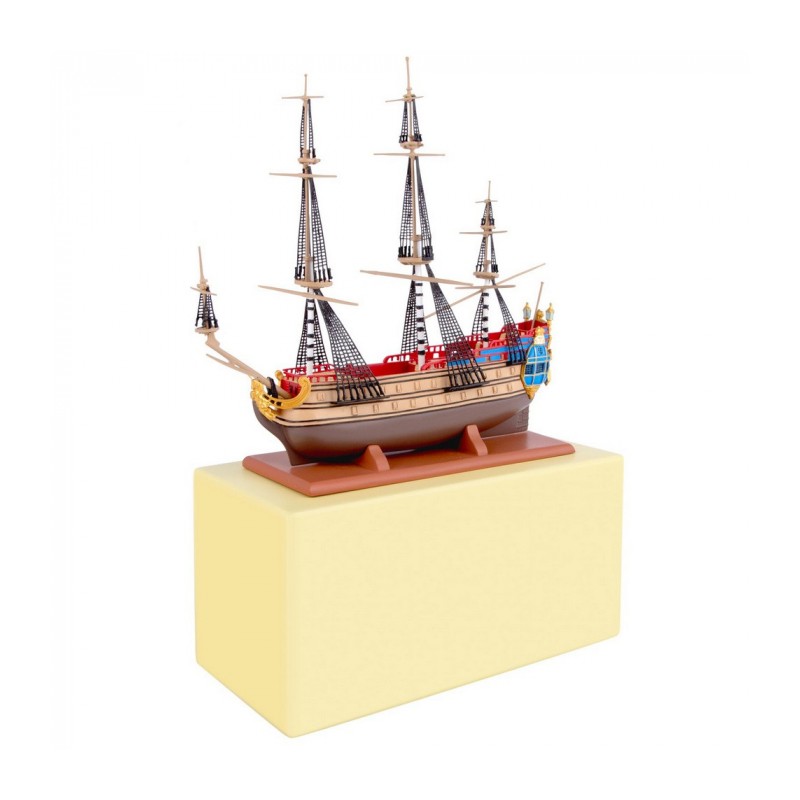 Figurine Moulinsart Tintin - Licorne Musée Imaginaire